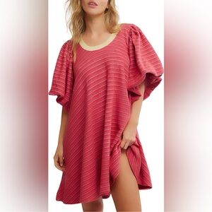 FREE PEOPLE HUDSON KNIT MINI DRESS SIZE S NWT